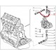 TUBO PASSAGGIO OLIO ALFAROMEO 145 146 155 DEDRA DELTA DUCATO ORIGINALE 7613836 - FIAT 7613836