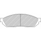 PASTIGLIE FRENO HONDA CIVIC - SUZUKI - TRIUMPH WVA : 20731