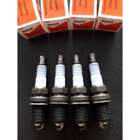 CANDELE FORD FIESTA ESCORT 3° 1.6 RS TURBO SIERRA 2.0 RS COSWORT ORIGINALI MOTORCRAFT AGPR902P - FORD 5099770