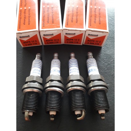 CANDELE FORD FIESTA ESCORT ORION 1.4 1.6 ORIGINALI MOTORCRAFT AGPR12C - FORD 5099778